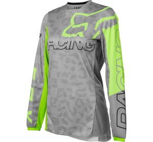 FOX Wmns 180 Skew Jersey - M, Steel grey MX