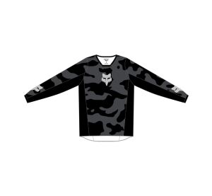 FOX 180 Bnkr Jersey - XS, Black Camo MX24
