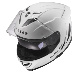 LS2 FF818 STORM III SOLID GLOSS WHITE XXL