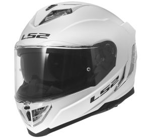 LS2 FF818 STORM III SOLID GLOSS WHITE 3XL