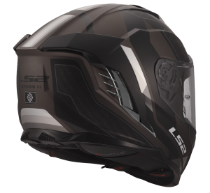 LS2 FF818 STORM III SPORTY BLACK GREY S