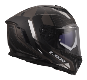 LS2 FF818 STORM III SPORTY BLACK GREY XXL