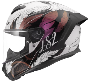 LS2 FF820 RAPID III BOHO WHITE BLACK PINK S