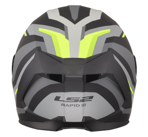 LS2 FF820 RAPID III HYPER BLACK H-V YELLOW L
