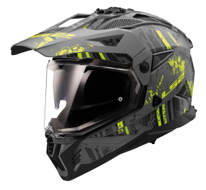 LS2 MX702 PIONEER II CRAZY M.BLACK H-V YELL.-06 M