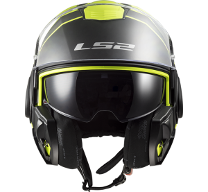 LS2 FF399 VALIANT PROX MATT H-V YELLOW BLACK