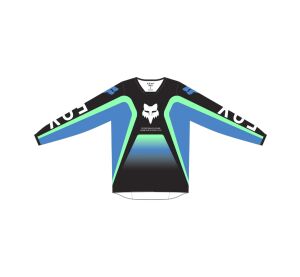 FOX 180 Ballast Jersey - XS, Black/Blue MX24