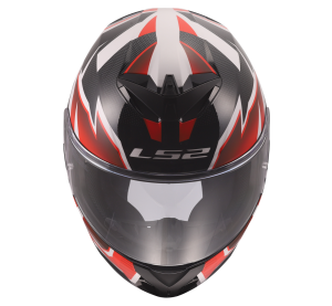 LS2 FF820 RAPID III XTREM WHITE BLACK RED XXL