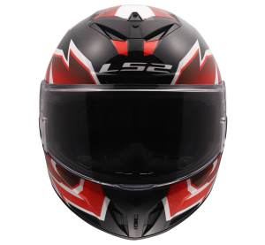 LS2 FF820 RAPID III XTREM WHITE BLACK RED XS