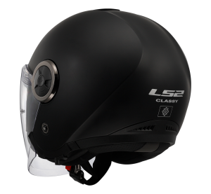 LS2 OF620 CLASSY SOLID MATT BLACK-06 M