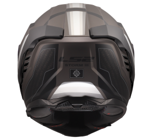 LS2 FF818 STORM III SPORTY BLACK GREY XXL