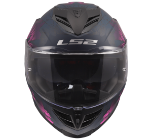 LS2 FF818 STORM III BURST BLACK PINK M