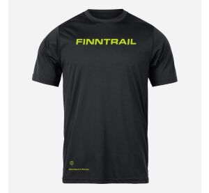 Finntrail T-shirt LogoQR Black