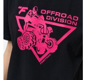 Finntrail T-shirt ATV BlackPink XS