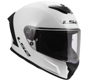 LS2 FF820 RAPID III SOLID GLOSS WHITE XXS