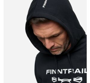 Finntrail Hoody ATV skull Black