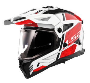 LS2 MX702 PIONEER II HILL WHITE RED-06 M