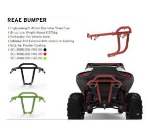 SEGWAY Villain Heavy-Duty Rear Bumper - Green