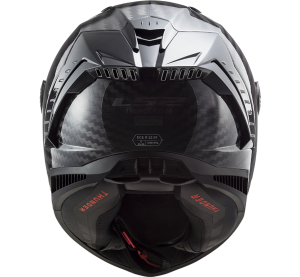 LS2 FF805 THUNDER GLOSS CARBON XS