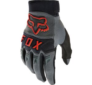 FOX Dirtpaw Ce Glove  - S, Grey/Red MX23