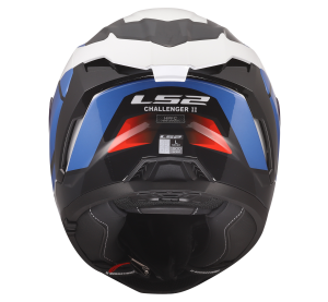 LS2 FF817 CHALLENGER II VIPER WHITE BLUE RED S