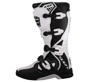 LS2 RAPTOR MAN BOOTS BLACK WHITE