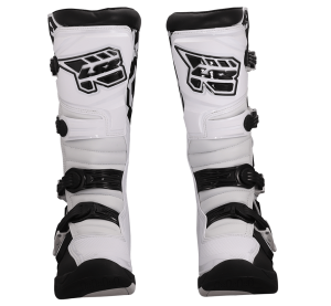 LS2 RAPTOR MAN BOOTS BLACK WHITE