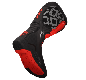 LS2 RAPTOR MAN BOOTS BLACK RED