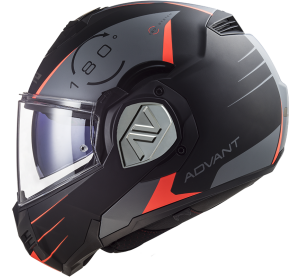 LS2 FF906 ADVANT CODEX MATT BLACK TITANIUM-06 XS