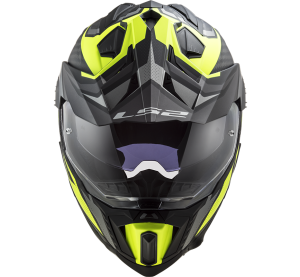 LS2 MX701 EXPLORER C FOCUS M.TITANIUM H-V YELL. XL