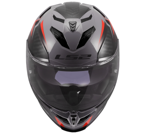 LS2 FF818 STORM III DYNAMO GREY RED 3XL