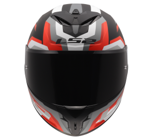 LS2 FF820 RAPID III HYPER BLACK RED XL