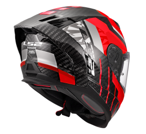 LS2 FF807 DRAGON TRAX RED M