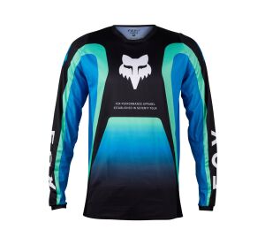 FOX 180 Ballast Jersey - S, Black/Blue MX24