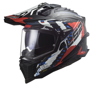 LS2 MX701 Explorer C EXTEND Matt Red M
