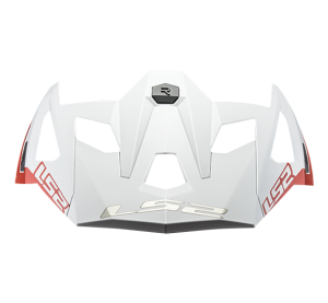 LS2 MX703 PEAK INTEGRATED VICTORY RED WHITE