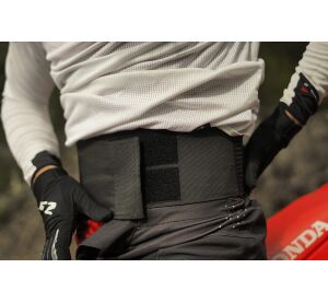 LS2 KOKU KIDNEY BELT BLACK H-V YELLOW