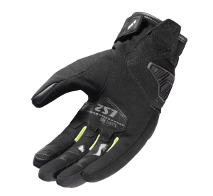 LS2 JET III LADY GLOVES BLACK H-V YELLOW M