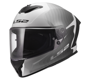 LS2 FF820 RAPID III FLOW WHITE GREY M