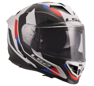LS2 FF818 STORM III SPORTY WHITE BLUE RED 3XL