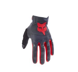 FOX Dirtpaw Glove Ce - M, Grey/Red MX24