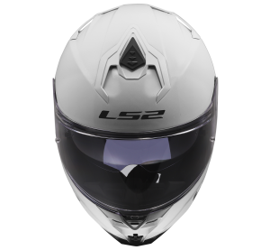 LS2 FF817 CHALLENGER II SOLID WHITE XXS