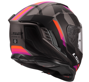 LS2 FF818 STORM III SPORTY GREY PURPLE XXL