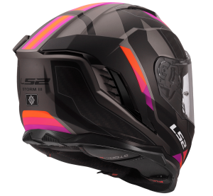 LS2 FF818 STORM III SPORTY GREY PURPLE XS