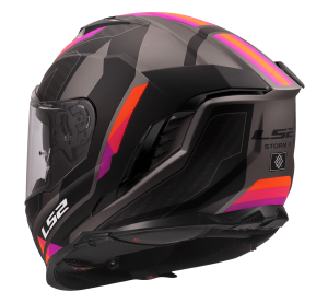 LS2 FF818 STORM III SPORTY GREY PURPLE M