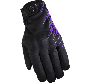 LS2 JET LADY GLOVES PURPLE M