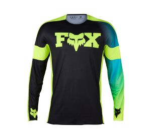 FOX 360 Streak Jersey - M, Black/Yellow MX24