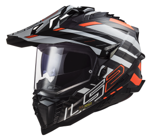 LS2 MX701 EXPLORER C EDGE BLACK FLUO ORANGE-06 L