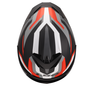LS2 FF820 RAPID III HYPER BLACK RED XL
