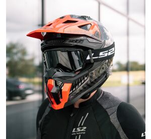 LS2 MX703 C X-FORCE VICTORY TITANIUM ORANGE-06 S